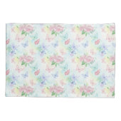 Elegant Butterfly Seamless Print Kissenbezug (Rückseite)