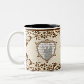 Elegant Butterfly Wedding Tasse (Links)