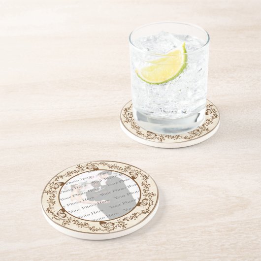 Elegant Butterfly Wedding Untersetzer (Seite)