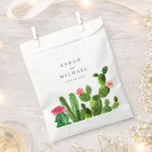 Elegant Cactus Garden | Hochzeit Geschenktütchen (Ausgeschnitten)