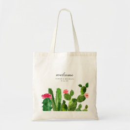 Elegant Cactus Garden | Hochzeit Tragetasche