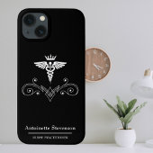 Elegant Caduceus Nurse Practitioner Case-Mate iPhone Hülle