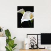 Elegant Calla Lily Blume 16 Poster (Heimbüro)