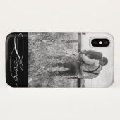 Elegant Calligraphy | Foto iPhone Case (Rückseite (Horizontal))