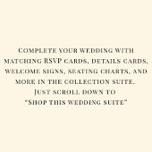 Elegant Calligraphy Old Money Aesthetic Wedding Acryleinladungen