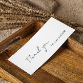 Elegant Calligraphy Scrip Vielen Dank für Ihre Bes