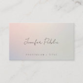 Elegant Calligraphy Script Template Professional Visitenkarte (Vorderseite)