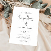 Elegant Calligraphy | The wedding of invitation Einladung