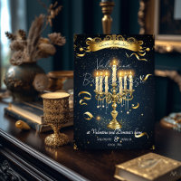 Elegant Candlelight Geburtstag | Gold und Navy