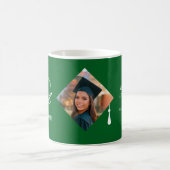 Elegant Cap Topper Custom Graduate Photo Keepsake Kaffeetasse (Mittel)