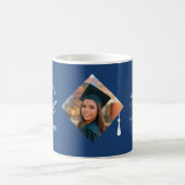Elegant Cap Topper Custom Graduate Photo Keepsake Kaffeetasse (Mittel)