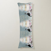 Elegant Cat Celebration Cake Seitenschläferkissen (Vorderseite Vertikal)