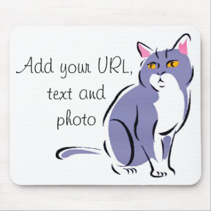 Elegant Cat Mousepad