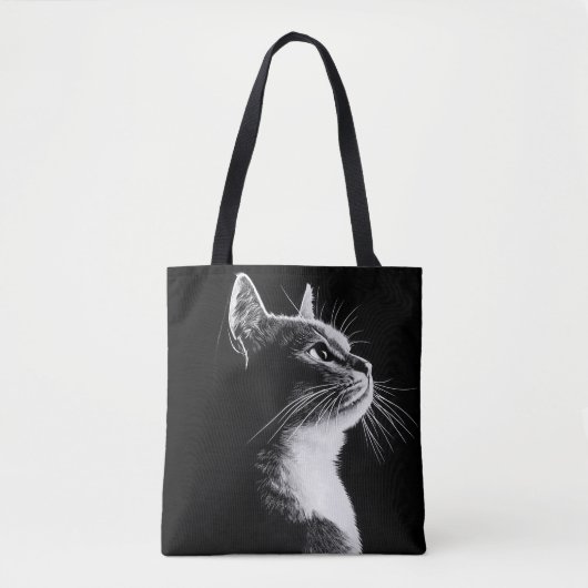 Elegant Cat Tasche (Vorderseite)