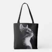 Elegant Cat Tasche (Rückseite)