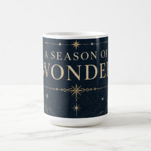 Elegant Celestial Weihnachten ,Vintage Acht Zacken Verwandlungstasse