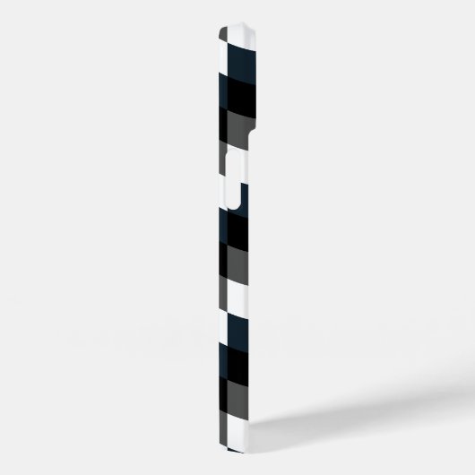 Elegant Checked Contemporary Case-Mate iPhone Hülle (Rückseite / Rechts)