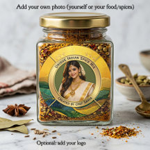 Elegant Chef Indische Gewürzmischung Benutzerdefin