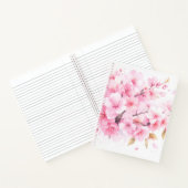 Elegant Cherry Blossom Note Notizblock (Innenseite)