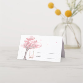 Elegant Cherry Blossom Sakura Wedding Platzkarte