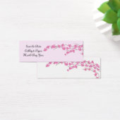 Elegant Cherry Blossom Save the Date (Schreibtisch)