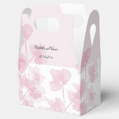 Elegant Cherry Blossom Wasserfarbe Handgemalt Geschenkschachtel (Geöffnet)