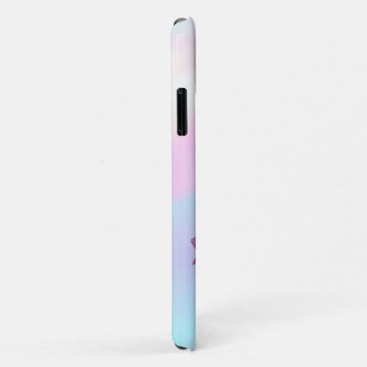 Elegant Chic Ballerina Rainbow Holographic Case-Mate iPhone Hülle (Hinten/Rechts)