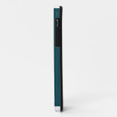 Elegant Chic Blue Aquamarin Case-Mate iPhone Hülle (Hinten/Links)