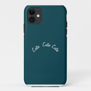 Elegant Chic Blue Aquamarin Case-Mate iPhone Hülle
