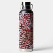 Elegant Chic Blume Blossom Trinkflasche (Rückseite)