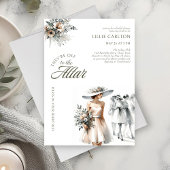 Elegant Chic Fashion Sketch Derby Brautparty Einladung