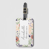 Elegant Chic Gepäckanhänger (Vorderseite Vertikal)