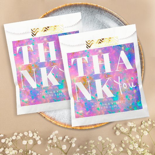 Elegant Chic Gold Opa Bold Vielen Dank für Ihre Ho Geschenktütchen