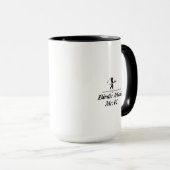 Elegant Chic Golf Black-Tone Coffee Mug gift 2026  Tasse (VorderseiteRechts)
