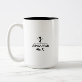 Elegant Chic Golf Two-Tone Coffee Mug gift 2026 Zweifarbige Tasse