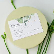 Elegant Chic Green Eucalyptus Wedding Gold Akzente