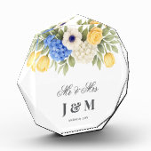 Elegant Chic Keepsake Newlyweds Gift Bride Groom  Fotoblock (Links)