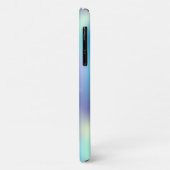 Elegant Chic Lotus Blue Holographic Case-Mate iPhone Hülle (Hinten/Links)