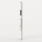 Elegant Chic Monogram Greenery Case-Mate iPhone Hülle (Hinten/Rechts)