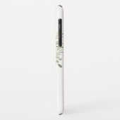 Elegant Chic Monogram Greenery Case-Mate iPhone Hülle (Hinten/Links)