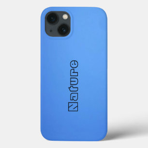 Elegant Chic Nature Blue Sky iPhone 13 Hüllen