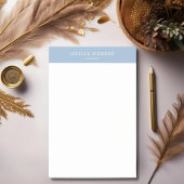 Elegant Chic Pastel Personalisiert Post-it Klebezettel