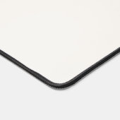 Elegant Chic Sage Green Script Monogram Schreibtischunterlage (Ecke)