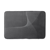 Elegant, chic, simple, modern graphic pattern art badematte (Vorderseite)