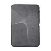 Elegant, chic, simple, modern graphic pattern art badematte (Vorderseite Vertikal)