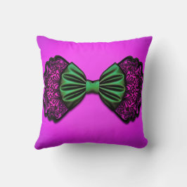 Elegant Chic Trendy Stylish Niedlich Girly Bow Lac Kissen