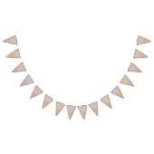 Elegant Chic Wedding Wimpelkette (Alle)