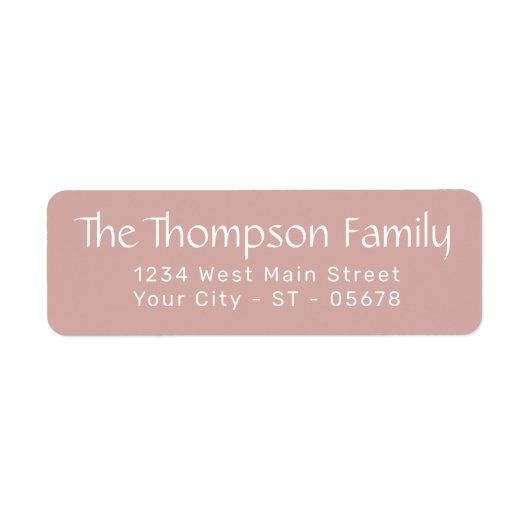 Elegant Chic White Simple Styled Typography Script (Vorne)