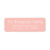 Elegant Chic White Simple Styled Typography Script (Vorne)