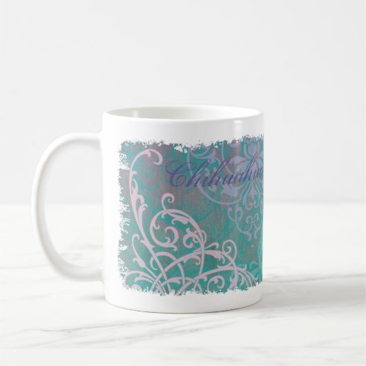 Elegant Chihuahua Kaffeetasse (Links)
